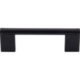 Top Knobs M1055 Princetonian Bar Pull 3 3/4" - Flat Black