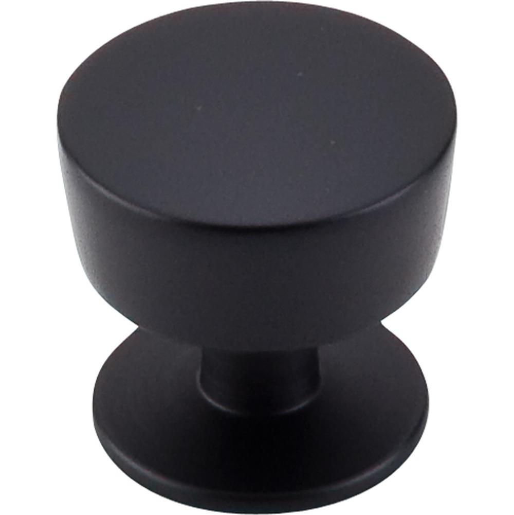 Top Knobs M1123 Essex Knob 1 3/16" - Flat Black