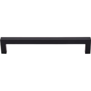 Top Knobs M1156 Square Bar Pull 6 5/16" - Flat Black