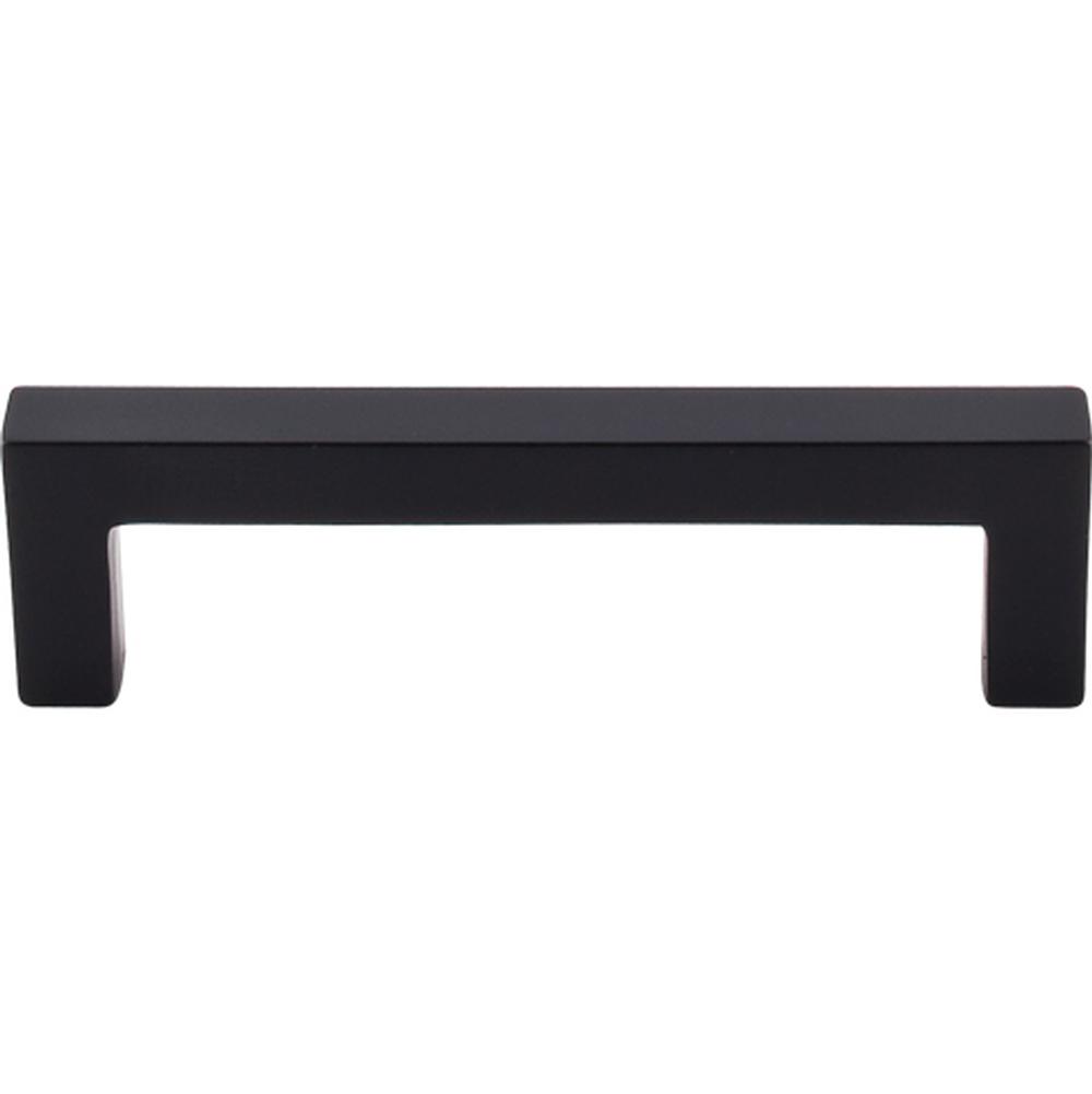 Top Knobs M1162 Square Bar Pull 3 3/4" - Flat Black
