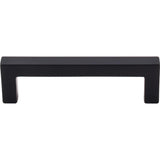 Top Knobs M1162 Square Bar Pull 3 3/4" - Flat Black
