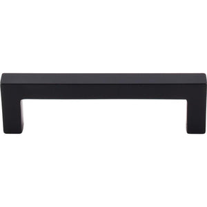 Top Knobs M1162 Square Bar Pull 3 3/4" - Flat Black