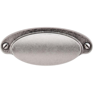 Top Knobs M1196 Dakota Cup Pull 2 9/16" - Pewter Antique