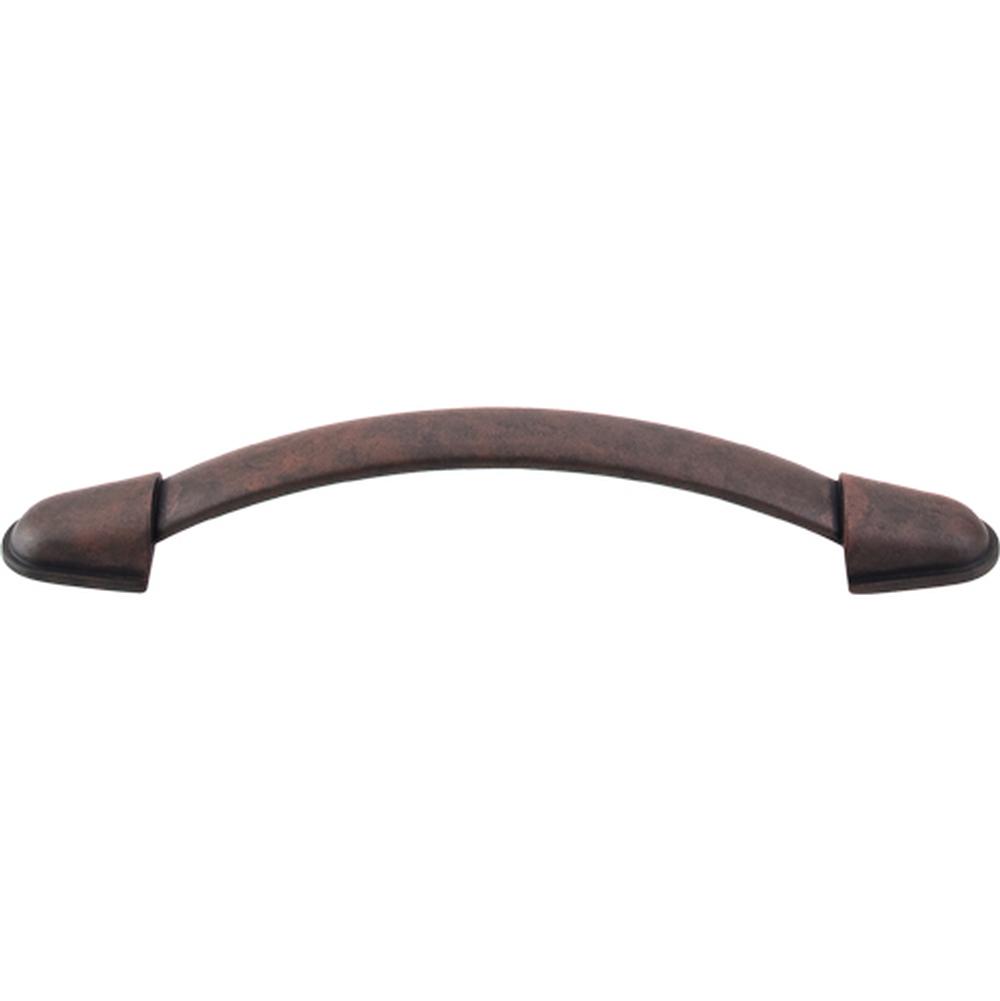 Top Knobs M1204 Buckle Pull 5 1/16" - Patina Rouge