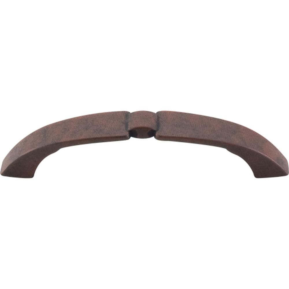 Top Knobs M1207 Lida Pull 3 3/4" - Patina Rouge