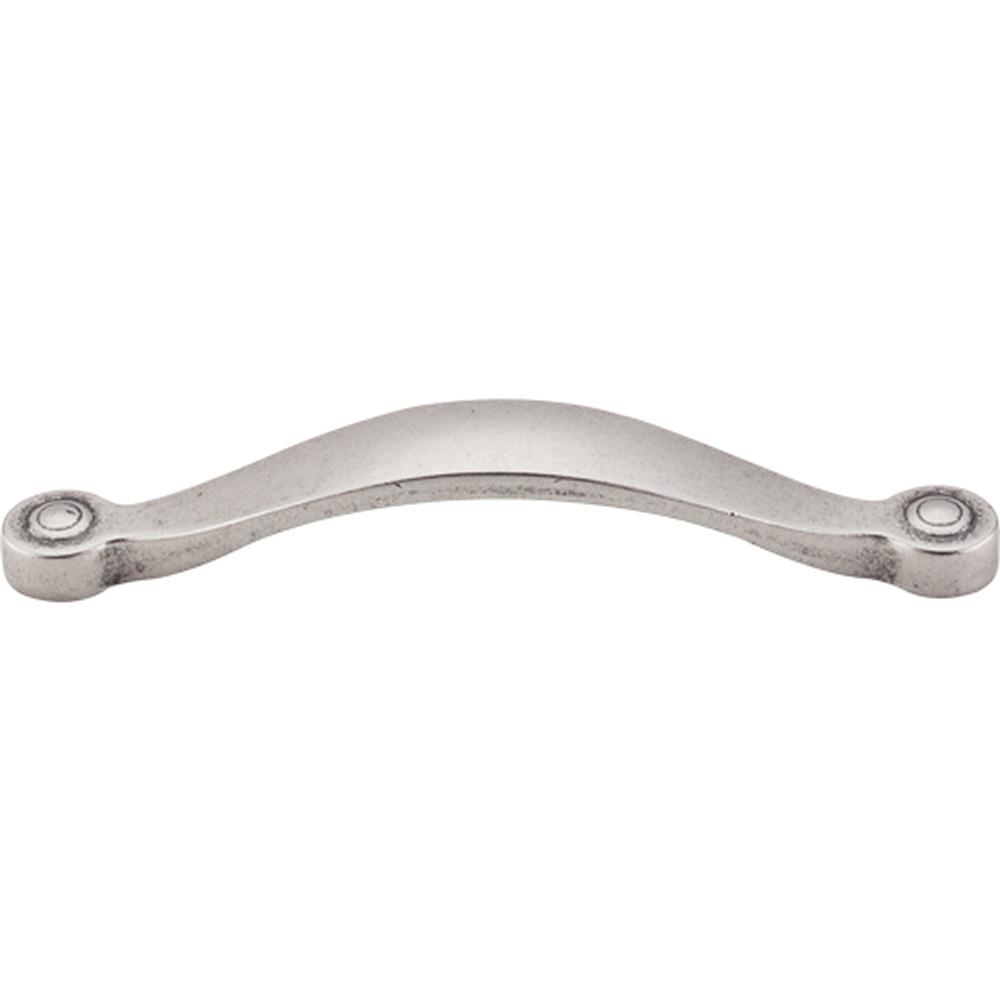 Top Knobs M1220 Saddle Pull 5 1/16" - Pewter Antique