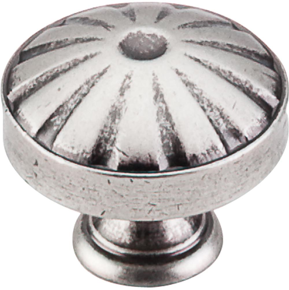 Top Knobs M1223 Hudson Knob 1 1/4" - Pewter Antique