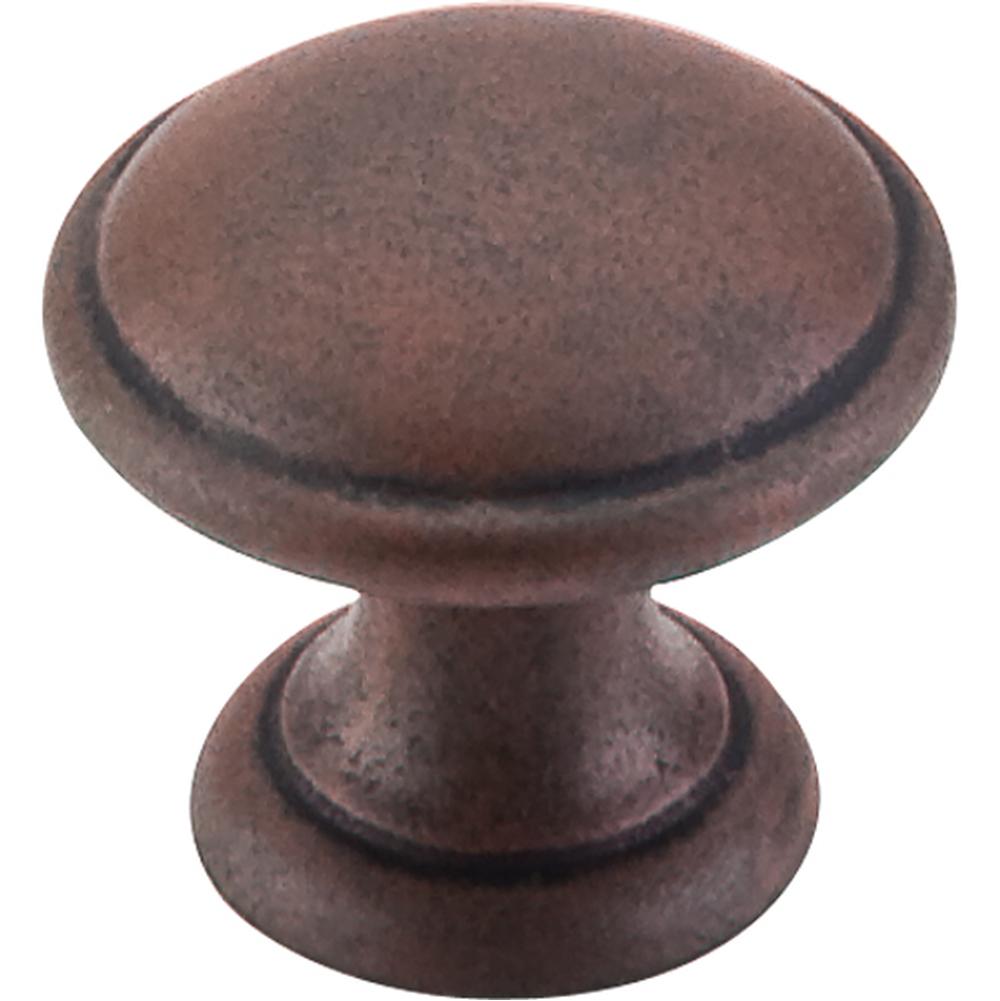 Top Knobs M1225 Rounded Knob 1 1/4" - Patina Rouge