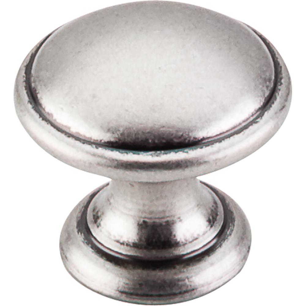 Top Knobs M1226 Rounded Knob 1 1/4" - Pewter Antique