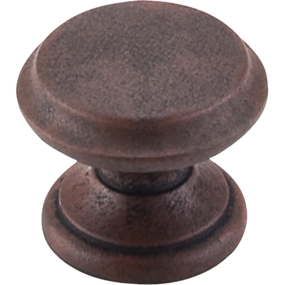 Top Knobs M1231 Flat Top Knob 1 3/8" - Patina Rouge