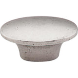 Top Knobs M1235 Oval Knob 1 1/2" - Pewter Antique