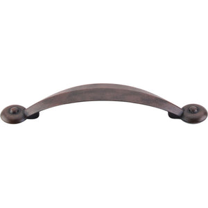 Top Knobs M1237 Angle Pull 3 3/4" - Patina Rouge
