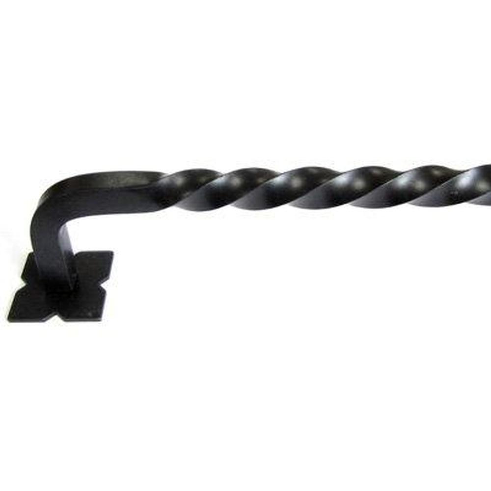 Top Knobs M1246-30 Normandy Twist Appliance Pull 30" - Patina Black