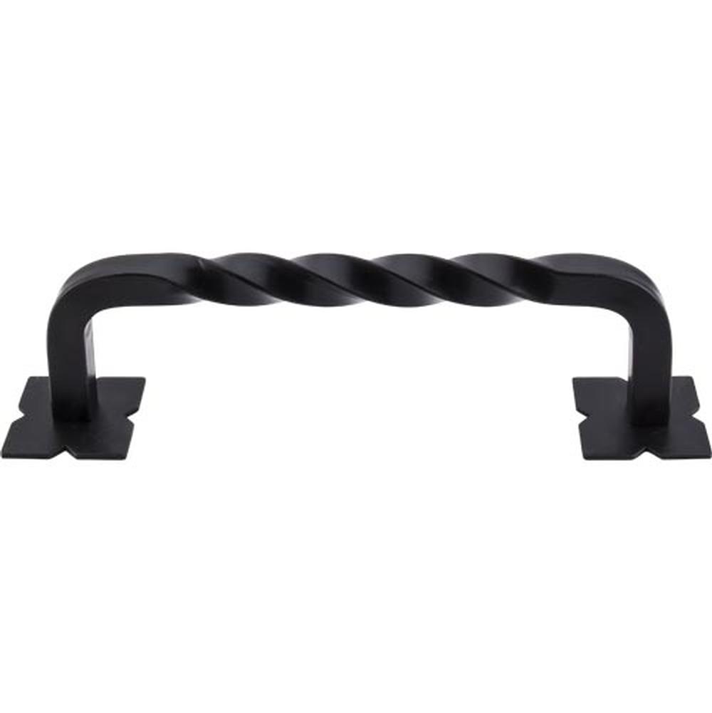 Top Knobs M1246-8 Normandy Twist Appliance Pull 8" - Patina Black