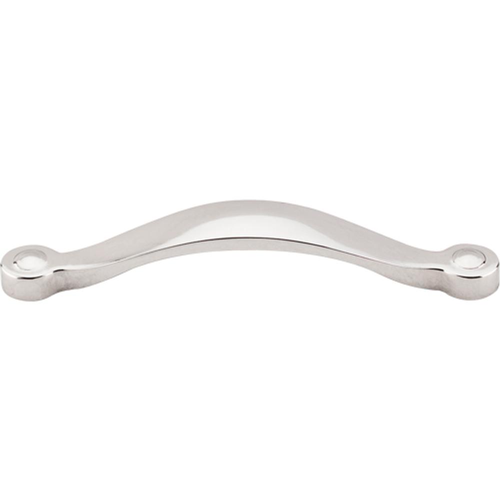 Top Knobs M1263 Saddle Pull 5 1/16" - Polished Nickel