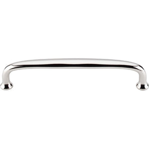 Top Knobs M1278 Charlotte Pull 6" - Polished Nickel
