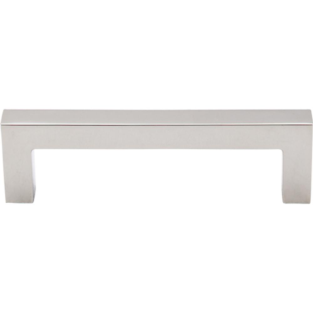 Top Knobs M1283 Square Bar Pull 3 3/4" - Polished Nickel