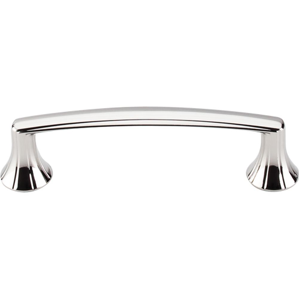 Top Knobs M1293 Rue Pull 3 3/4" - Polished Nickel