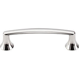 Top Knobs M1293 Rue Pull 3 3/4" - Polished Nickel