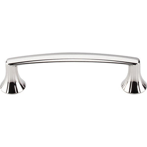 Top Knobs M1293 Rue Pull 3 3/4" - Polished Nickel