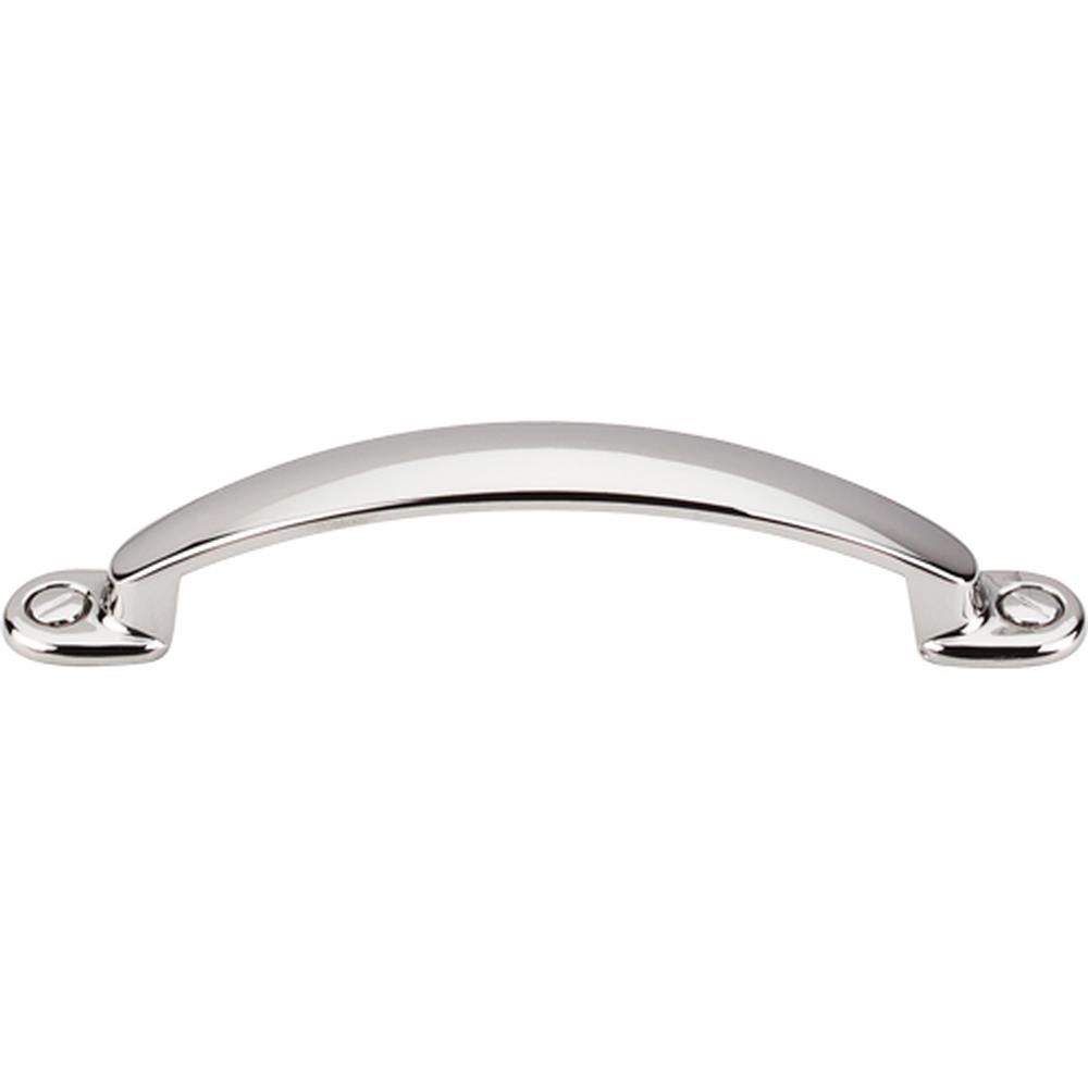 Top Knobs M1295 Arendal Pull 3 3/4" - Polished Nickel