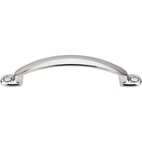 Top Knobs M1295 Arendal Pull 3 3/4" - Polished Nickel
