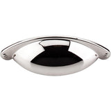 Top Knobs M1302 Somerset Cup Pull 2 1/2" - Polished Nickel