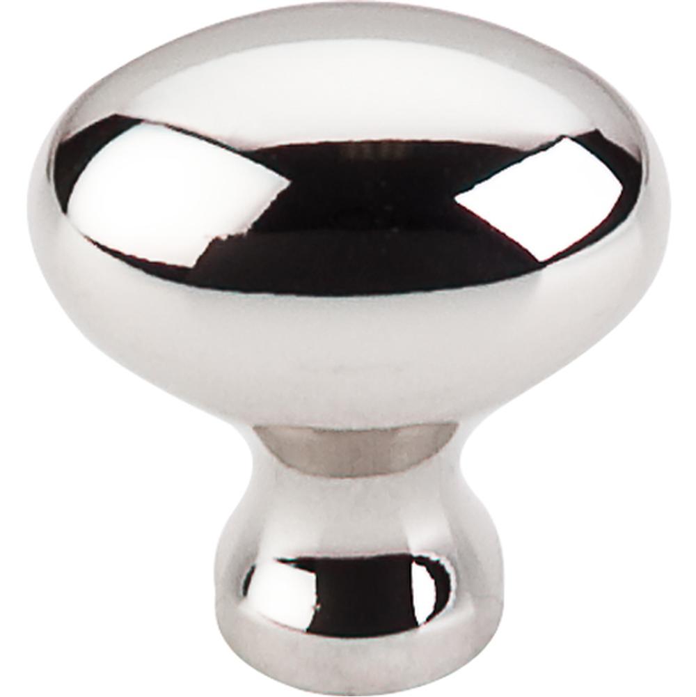 Top Knobs M1305 Egg Knob 1 1/4" - Polished Nickel