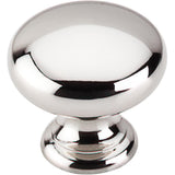 Top Knobs M1312 Mushroom Knob 1 1/4" - Polished Nickel