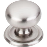 Top Knobs M1315 Victoria Knob 1 1/4" w/Backplate