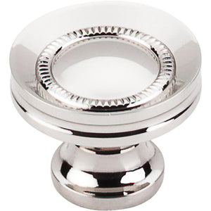 Top Knobs M1325 Button Faced Knob 1 1/4
