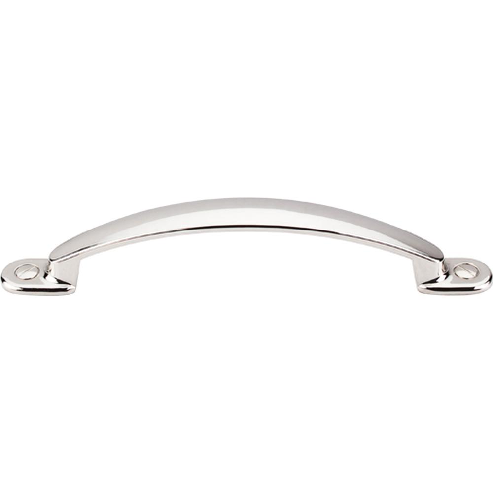 Top Knobs M1329 Arendal Pull 5 1/16" - Polished Nickel