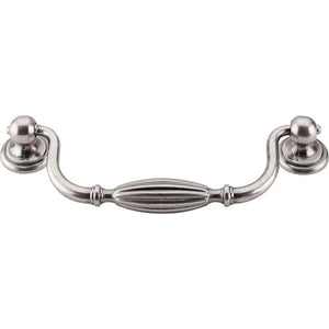 Top Knobs M133 Tuscany Drop Pull Small 5 1/16" - Pewter Antique