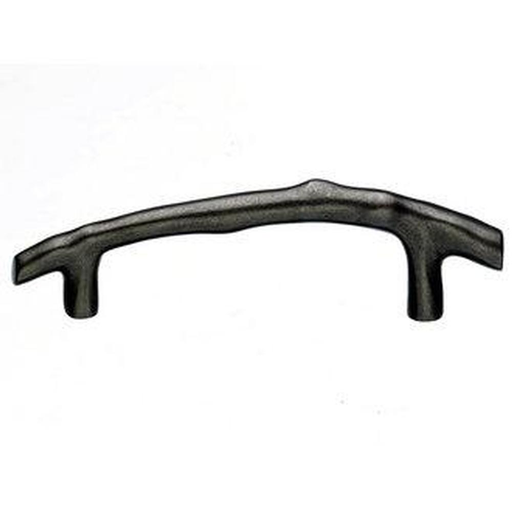 Top Knobs M1345 Aspen Twig Pull 5" - Silicon Bronze Light