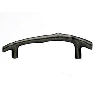 Top Knobs M1345 Aspen Twig Pull 5" - Silicon Bronze Light