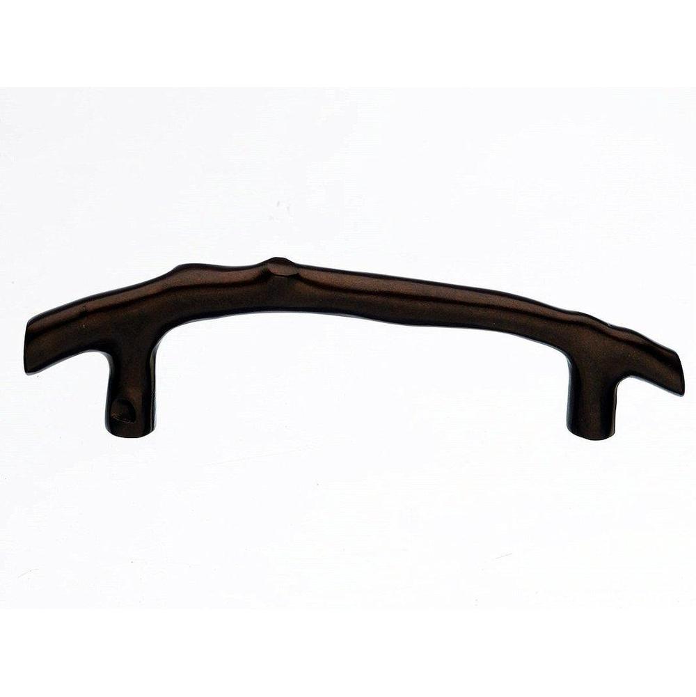 Top Knobs M1348 Aspen Twig Pull 5" - Mahogany Bronze