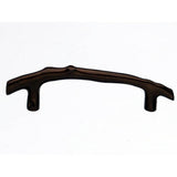 Top Knobs M1348 Aspen Twig Pull 5" - Mahogany Bronze