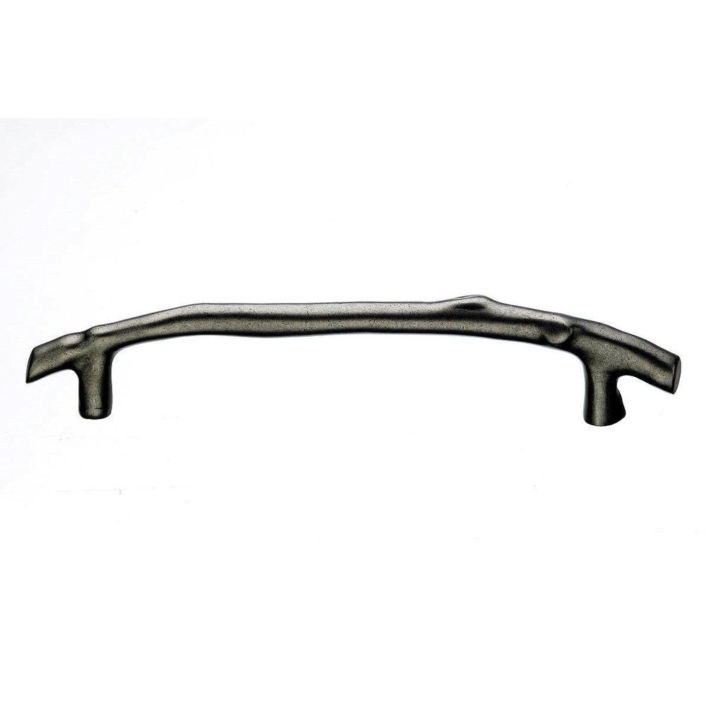 Top Knobs M1355 Aspen Twig Pull 12" - Silicon Bronze Light