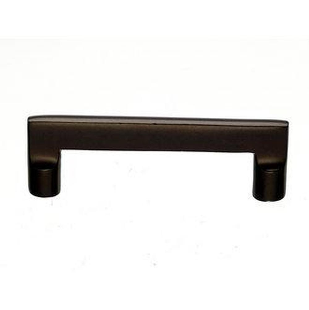 Top Knobs M1363 Aspen Flat Sided Pull 4" - Mahogany Bronze