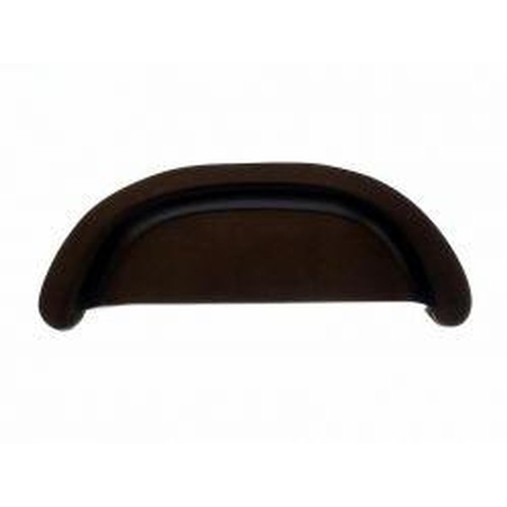 Top Knobs M1413 Aspen Cup Pull 3" - Mahogany Bronze
