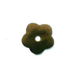 Top Knobs M1426 Aspen Flower Backplate 1" - Light Bronze