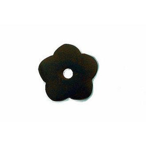 Top Knobs M1428 Aspen Flower Backplate 1" - Mahogany Bronze
