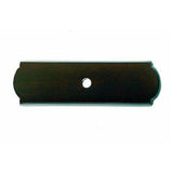 Top Knobs M1433 Aspen Rectangle Backplate 2 1/2" - Mahogany Bronze