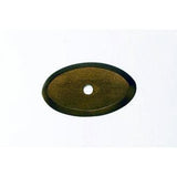 Top Knobs M1436 Aspen Oval Backplate 1 1/2" - Light Bronze