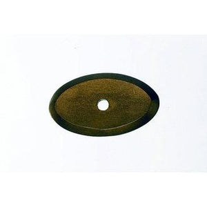 Top Knobs M1436 Aspen Oval Backplate 1 1/2" - Light Bronze