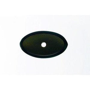 Top Knobs M1437 Aspen Oval Backplate 1 1/2" - Medium Bronze