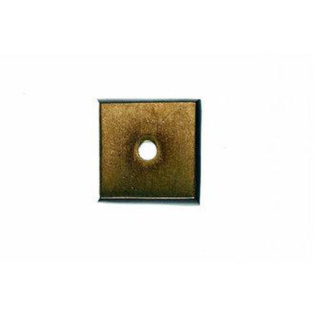 Top Knobs M1446 Aspen Square Backplate 7/8" - Light Bronze