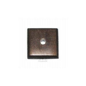 Top Knobs M1447 Aspen Square Backplate 7/8" - Medium Bronze