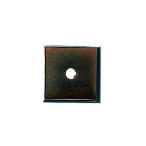 Top Knobs M1453 Aspen Square Backplate 1 1/4" - Mahogany Bronze
