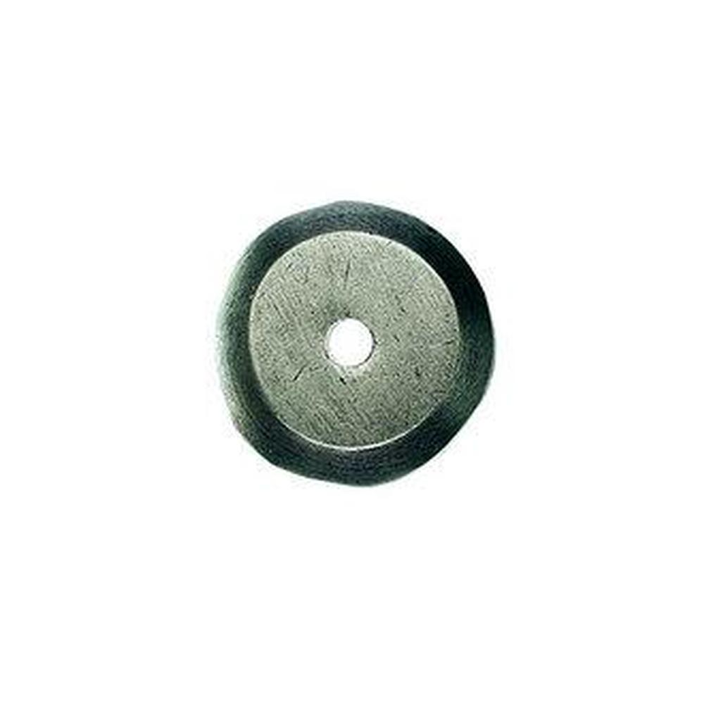 Top Knobs M1455 Aspen Round Backplate 7/8" - Silicon Bronze Light